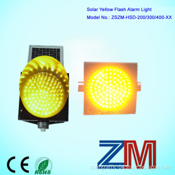 OEM/ODM Provided LED Flashing Solar Power Traffic Warning Light/ Traffic Light Blinker / Traffic Flash Yellow Light